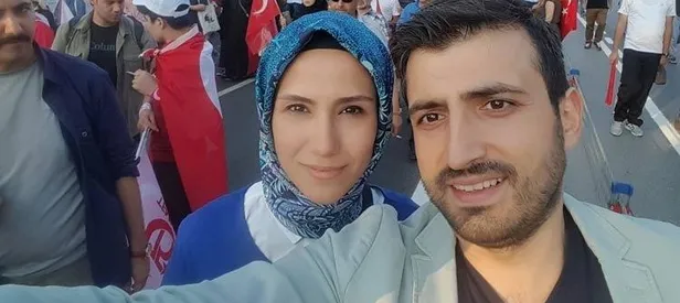 Selçuk ve Sümeyye Bayraktar'dan 15 Temmuz fotoğrafı