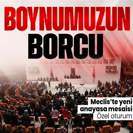 TBMM’de 23 Nisan özel oturumu | Anaya çalışmaları hız kazanacak! Numan Kurtulmuş: Yeni anayasa Türkiye’nin boynunun borcudur