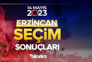 Erzincan Cumhurbaşkanı ve Milletvekili seçim sonucu! İlçe ilçe oy oranları...