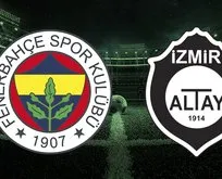 Fenerbahçe evinde Altay’I 2-1 yendi