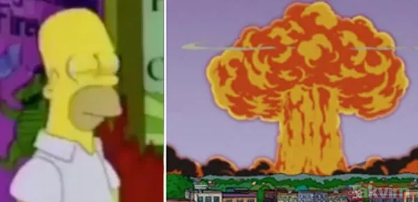 Simpson hayranları Beyrut patlamasının ardından bu görüntüleri paylaşmaya başladı. Daha önce tsunami, Donald Trump'ın başkan seçilmesi, 11 Eylül ikiz kuleler...