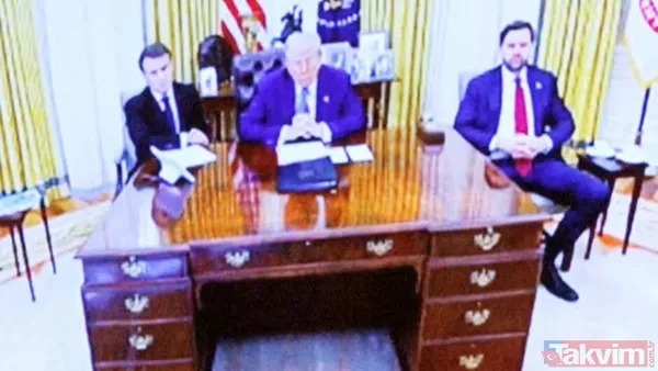 Macron ve Trump’ın tokalaşma mücadelesi: Beyaz Saray’da yeni round! O anlar viral oldu - 3