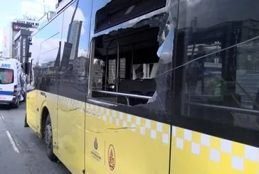 İETT’nin karıştığı kaza trafiği kilitledi