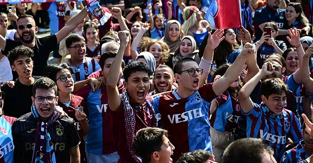 Trabzonspor taraftarlarından 58. yıl kutlaması