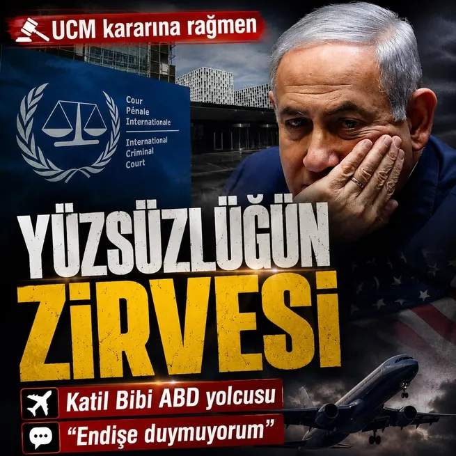 UCMnin tutuklama emrine rağmen... Katil Netanyahu BM Genel Kurulu için ABD yolcusu