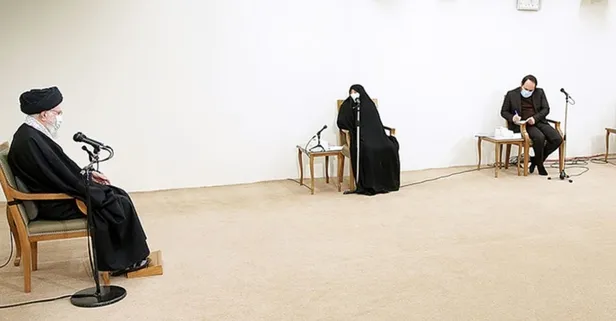 İran lideri Ali Hamaney, suikasta uğrayan nükleer bilimci Muhsin Fahrizade'nin ailesiyle görüştü