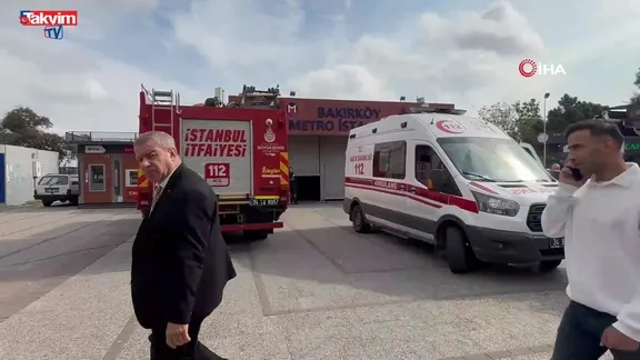 Bakırköy Metro İstasyonu'nda intihar!