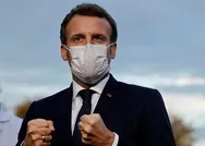 İslam düşmanı açıklamalarıyla tepki çeken Macrondan Arapça paylaşım