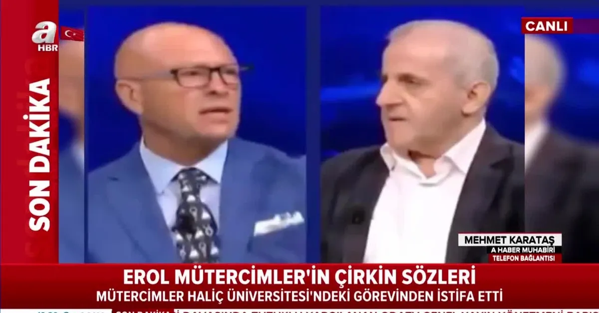 Son dakika: İmam hatiplilere hakaret eden Erol Mütercimler Haliç Üniversitesi'nden istifa etti!