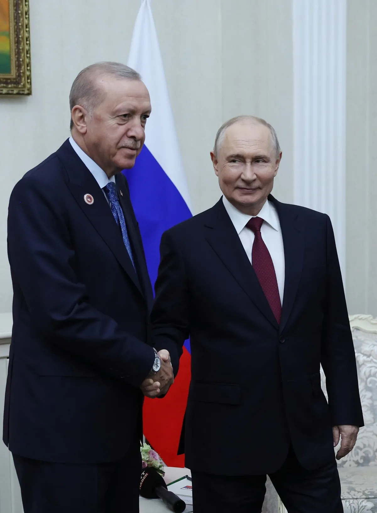 Dünyanın gözü bu zirvede! Başkan Erdoğan ve Putin'den kritik zamanda kritik temas: Akkuyu Santrali'nin bitim dönemine girdik-4