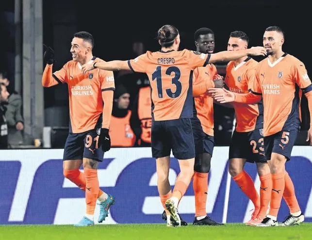 Başakşehir’den Avrupa’da siftah