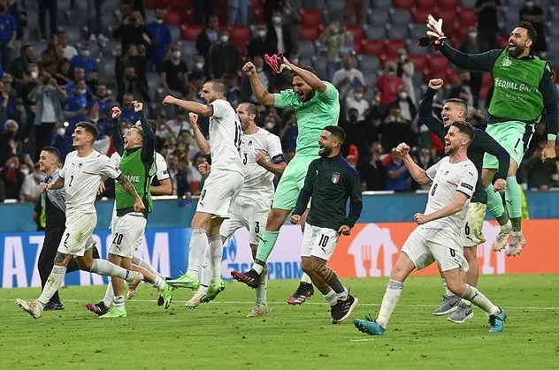 EURO 2020'de Belçika'yı 2-1 yenen İtalya yarı finalde!