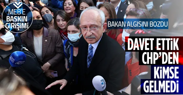Milli Eğitim Bakanı Mahmut Özer, Kemal Kılıçdaroğlu'nun 'MEB' üzerinden giriştiği algı oyununu bozdu!