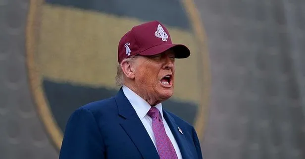 Trump'tan Fort Bragg Ordu Üssü'nde flaş açıklamalar! ABD bayrağı yakana 1 yıl hapis