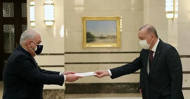 Başkan Erdoğan Yunanistan ve El Salvador büyükelçilerinin güven mektubunu kabul etti