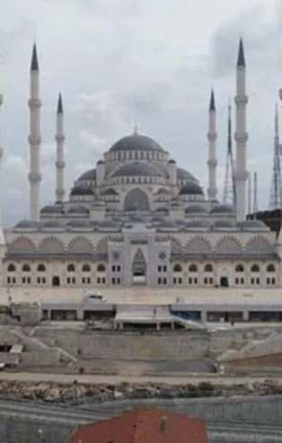 Çamlıca Camii'nde sona gelindi