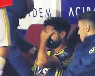 Ekici sakatlandı gözyaşlarını tutamadı