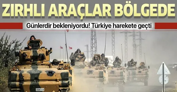 Ve TSK harekete geçti! Zırhlı araçlar bölgeye gönderildi