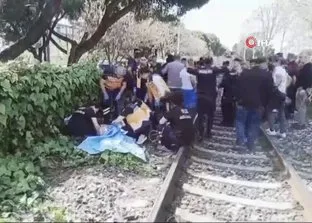 Manisa Salihli’de tren kazası: Yolcu trenin çarptığı kadın feci şekilde can verdi!
