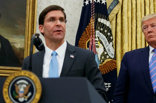 Son dakika: ABD Başkanı Donald Trump Mark Esper'in görevine son verdi