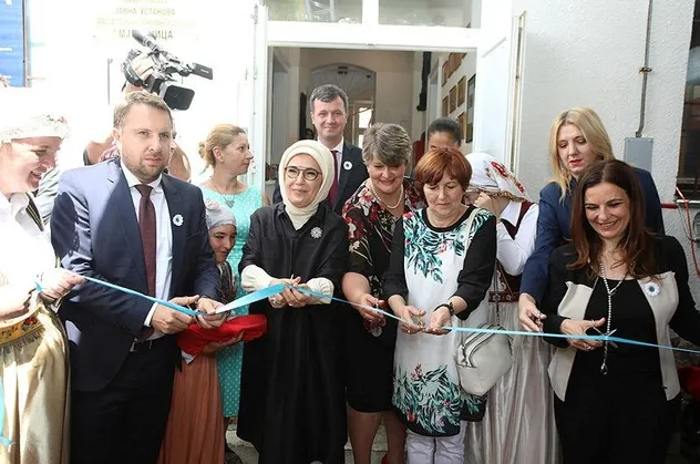 Emine Erdoğan’dan atölye açılışı