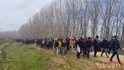 Avrupa’yı korku sardı! Göçmenler tel çitleri keserek Yunanistan’a geçti