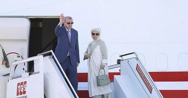 Başkan Recep Tayyip Erdoğan, Atatürk Havalimanı’ndan Suudi Arabistan’a gitti