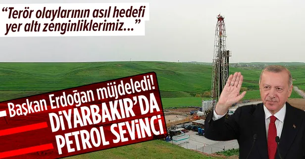 Başkan Recep Tayyip Erdoğan'ın petrol keşfi açıklaması Diyarbakır'da sevinçle karşılandı