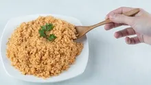 Bulgur pilavının bilinmeyen püf noktası! 1 bardak eklemek lezzetini arttırıyor