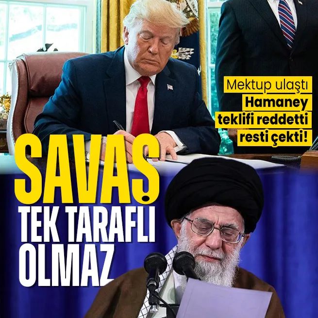 İran lideri Hamaney Trumpın çağrısını reddetti: Savaş tek taraflı olmaz