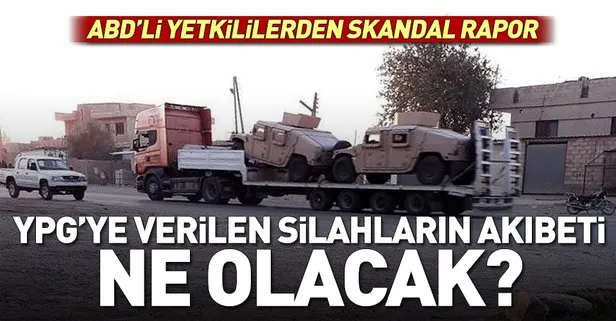 ABD’li komutanlardan skandal rapor! Silahlar YPG’de kalsın