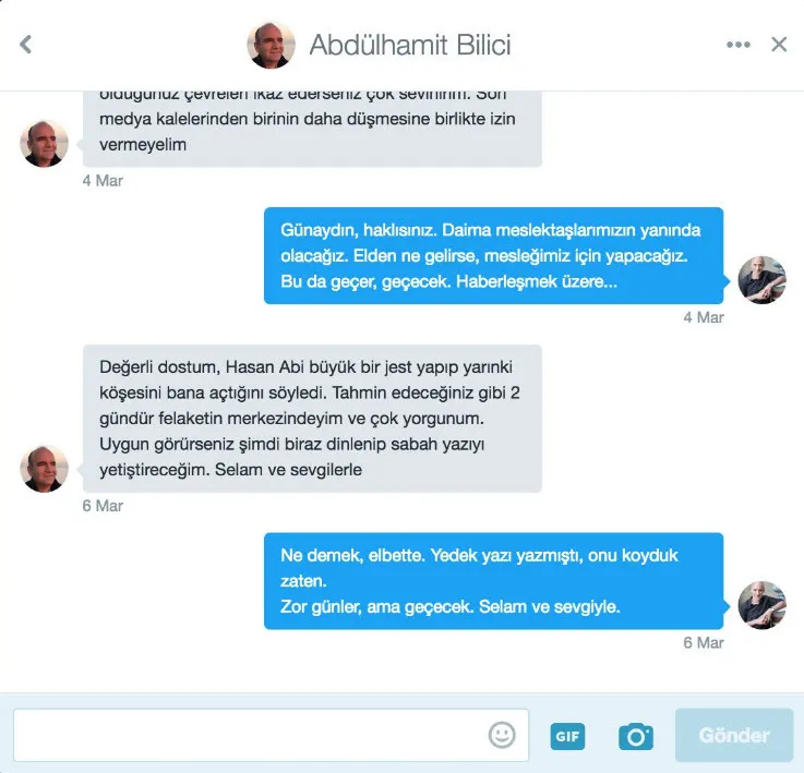 Medyadaki FETÖ'cülerin sır yazışmaları ortaya çıktı!-5