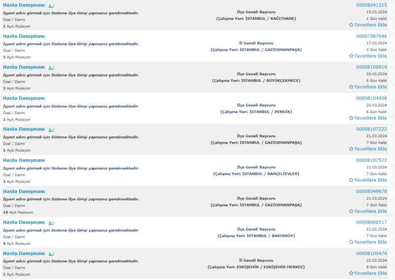 16-31 Mart Tarihleri Arasında Hastanelerde Hasta Danışmanı Alımı! Başvuru Şartları Neler?-6