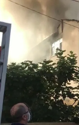 İstanbul Beykoz'da korkutan yangın!