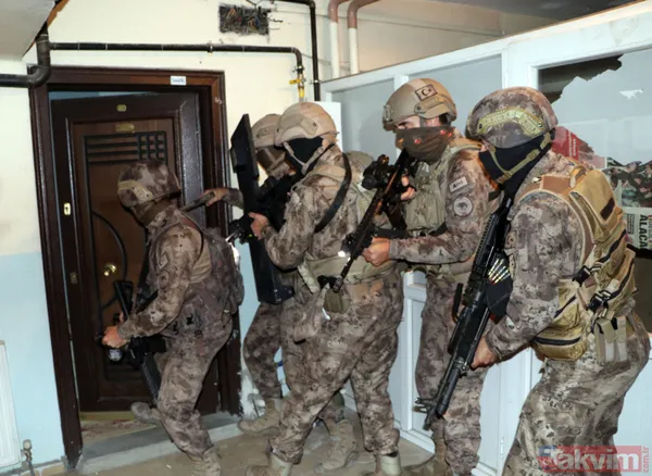 Van'da apartmanda 1'i çocuk 16 kaçak göçmen yakalandı - 6