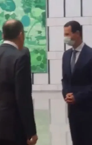 Rusya Dışişleri Bakanı Lavrov 8 yıl sonra ilk kez Şam'da! Esad el pençe divan karşıladı
