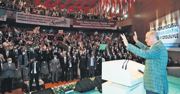 Başkan Erdoğan, İBB Başkanı'nı Fatih'e benzeten Akşener'e sert çıktı