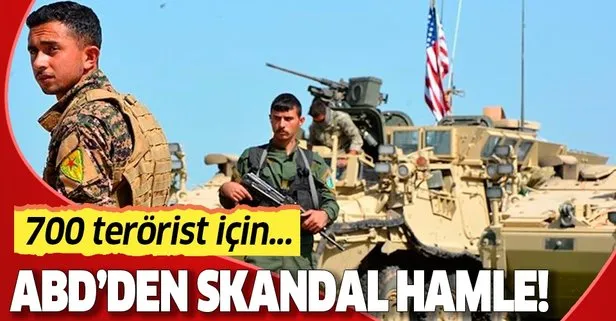 ABD ve YPG/PKK'dan 700 teröriste ortak eğitim