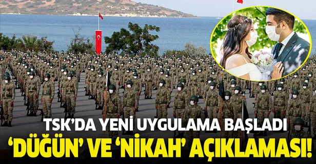 TSK personeline, 'düğün' ve 'nikah' uyarısı!