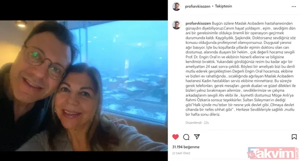 Müge Anlı'nın mülayim doktoru Şevki Sözen hastane paylaşımıyla korkuttu! Önce oğluyla ilgili duygusal mesaj yayınladı ardından eşi... - 5