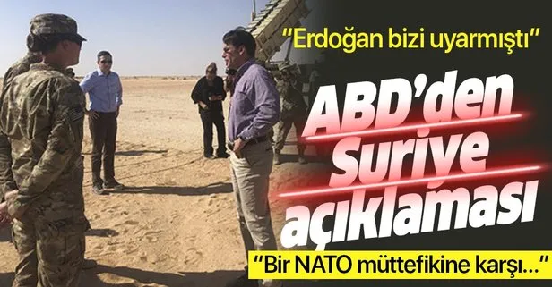 ABD'den Suriye açıklaması!
