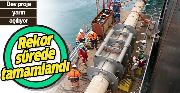 Dev proje yarın açılıyor! Rekor sürede tamamlandı