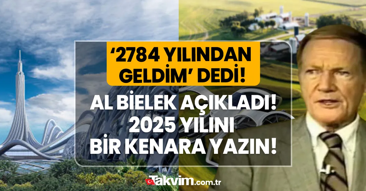 Söyledikleri ağızları açık bıraktı! ’2784 yılından geldim’ dedi! Her şey bedava... 2025 yılına hazır olun!