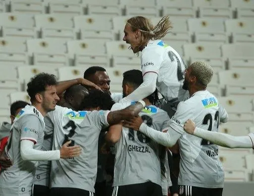 Beşiktaş tek attı 3 aldı