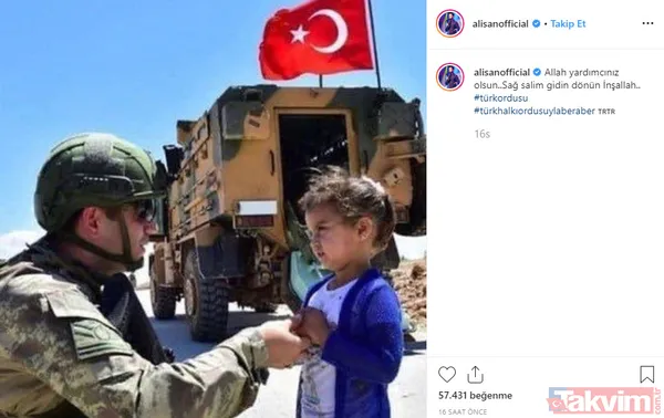 Barış Pınarı Harekatı'na susanlara Yusuf Güney'den anlamlı video! Ünlü isimlerden Barış Pınarı Harekatı'na destek yağıyor... - 9