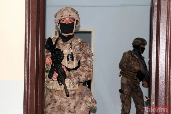 Van'da apartmanda 1'i çocuk 16 kaçak göçmen yakalandı - 4