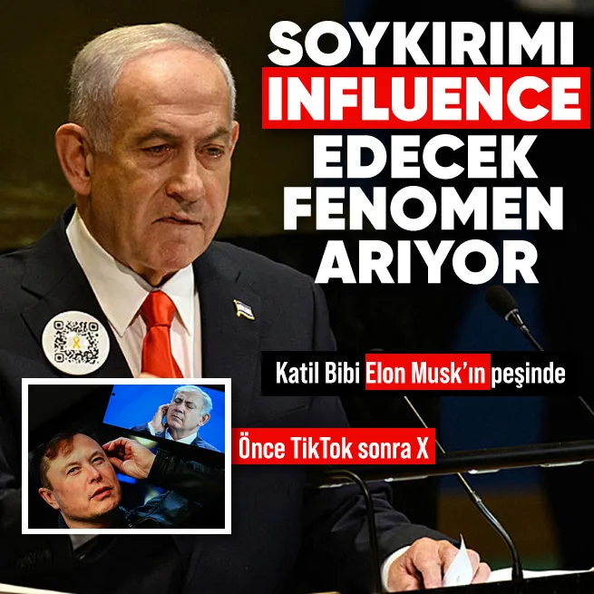 Netanyahu ABD’de influencerları topladı savaş planlarını anlattı! TikTok’tan sonra X: Hedefi Elon Musk
