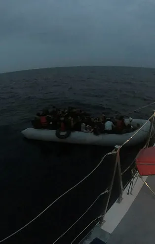 Çanakkale'de kaçak göçmen operasyonu