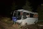Eskişehir'de can pazarı! Midibüs şarampole uçtu: Çok sayıda polis memuru yaralandı
