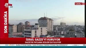 Son dakika: İsrail Gazze’yi vuruyor! Gazze’de patlama sesleri duyuluyor